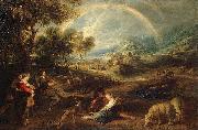 Peter Paul Rubens Landscape with Rainbow France oil painting artist